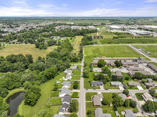 705 N Davidson St, Greensburg, IN 47240 - aerial view of a nearby body of water