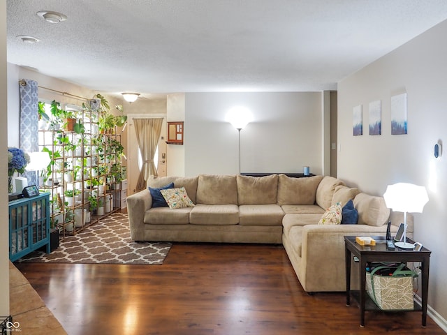 2355 Collins Way, Greenfield, IN 46140 - living area featuring wood finished floors