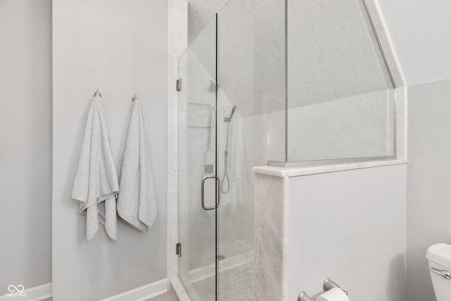 2026 E 10th St, Indianapolis, IN 46201 - full bath with a stall shower and toilet