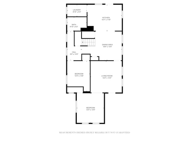 2026 E 10th St, Indianapolis, IN 46201 - view of room layout