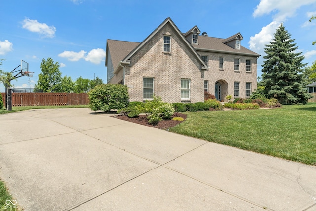 8754 Lily Ct, Zionsville, IN 46077 - view of front of property featuring brick siding