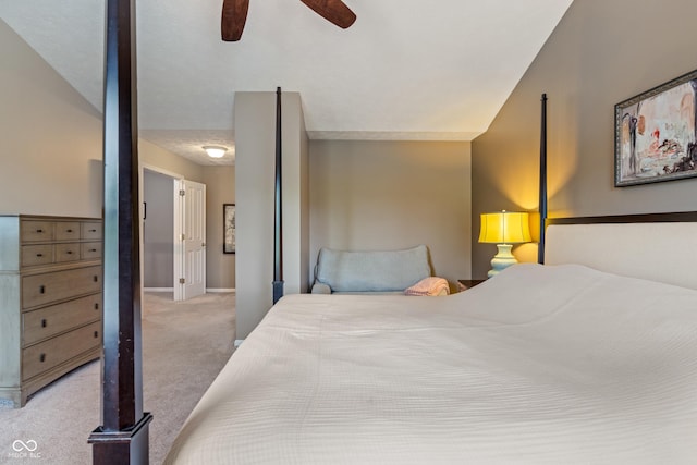 8754 Lily Ct, Zionsville, IN 46077 - bedroom featuring carpet floors and ceiling fan