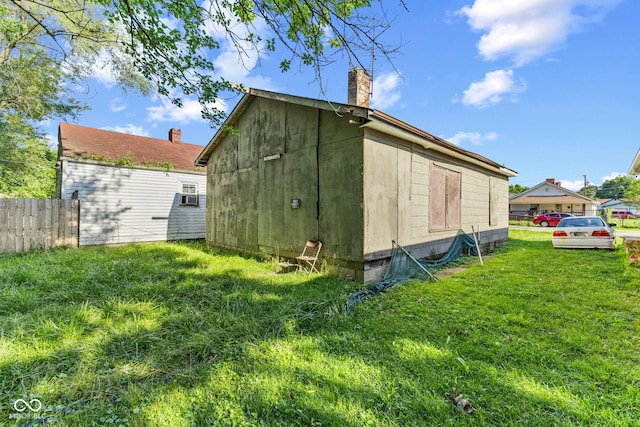 3335 W 9th St, Indianapolis, IN 46222 - view of outbuilding with cooling unit