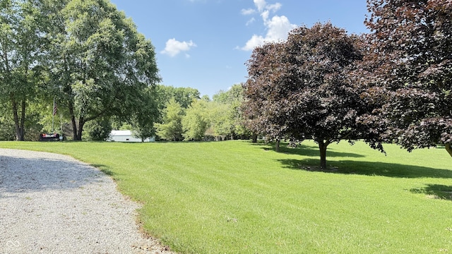 5586 S 200 E, Franklin, IN 46131 - view of property's community featuring a lawn