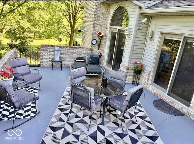 5586 S 200 E, Franklin, IN 46131 - view of patio