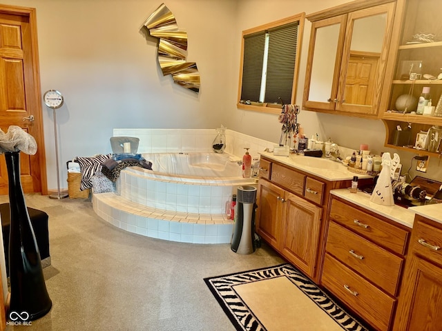 5586 S 200 E, Franklin, IN 46131 - bathroom with vanity and a bath