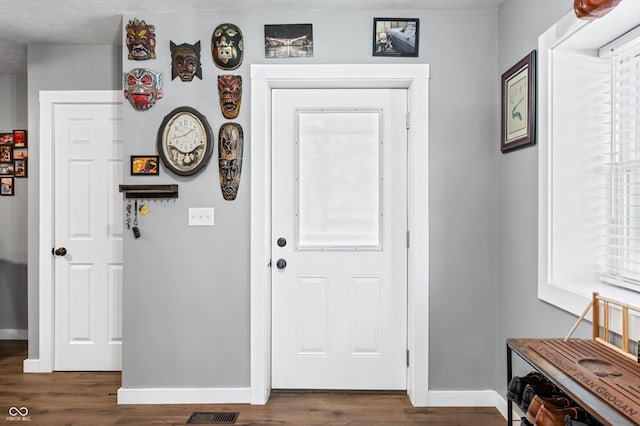 9267 N State Road 135, Morgantown, IN 46160 - entrance foyer with dark wood finished floors