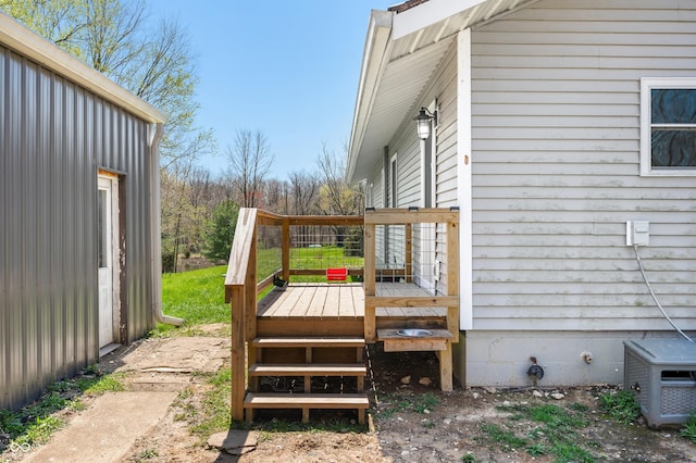 9267 N State Road 135, Morgantown, IN 46160 - view of wooden deck