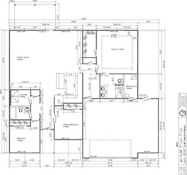 1130 Constitution Dr, Edinburgh, IN 46124 - view of home floor plan