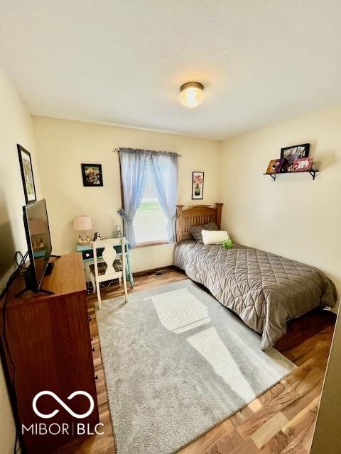 409 N Kyle St, Edinburgh, IN 46124 - bedroom featuring wood finished floors