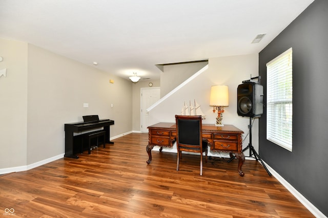 10539 Ross Xing, Fishers, IN 46038 - office space featuring wood finished floors and baseboards