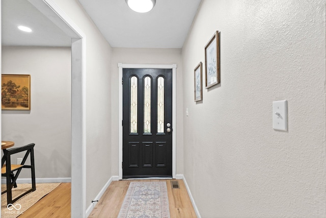 121 Hooton Blvd, Madison, IN 47250 - entryway featuring light wood finished floors