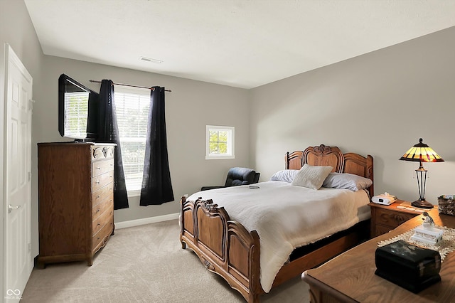 4704 Pearcrest Way, Greenwood, IN 46143 - bedroom featuring light carpet and baseboards