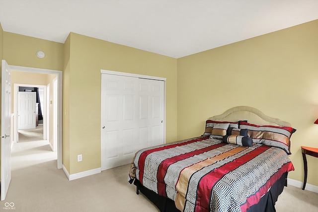 4704 Pearcrest Way, Greenwood, IN 46143 - carpeted bedroom featuring baseboards and a closet