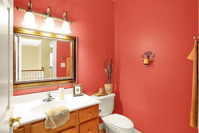 4704 Pearcrest Way, Greenwood, IN 46143 - half bath with toilet and vanity