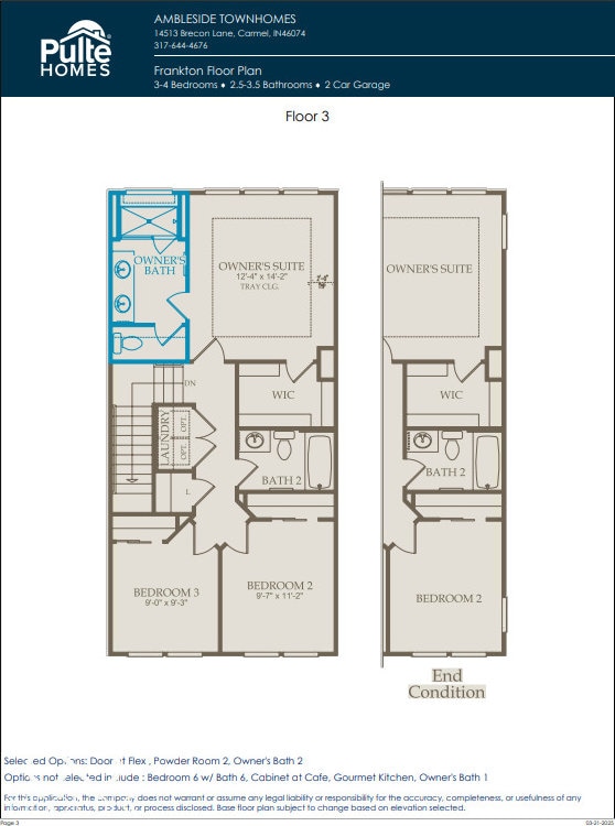 14514 Hanford Ln, Carmel, IN 46074 - view of floor plan / room layout