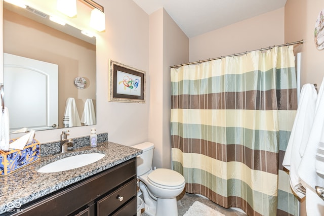 13427 Merryvale St, Fishers, IN 46037 - bathroom with vanity, tile patterned flooring, and a shower with curtain