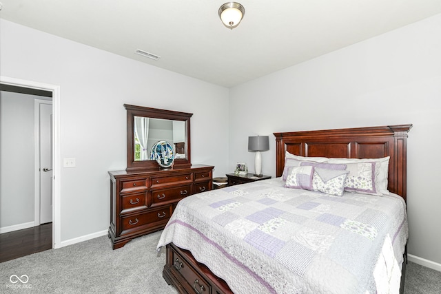 13427 Merryvale St, Fishers, IN 46037 - bedroom with light colored carpet and baseboards