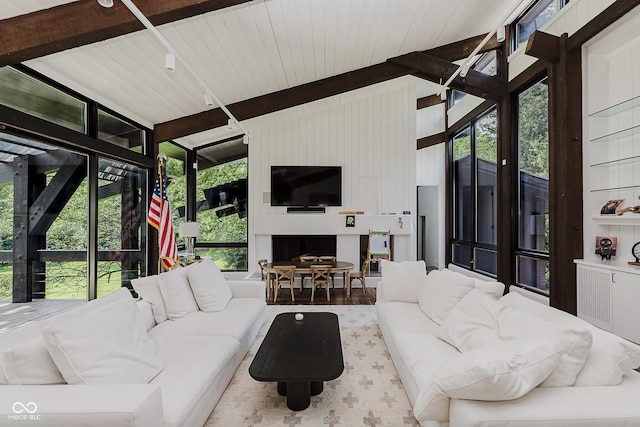 1616 W 116th St, Carmel, IN 46032 - living room with healthy amount of natural light and a fireplace