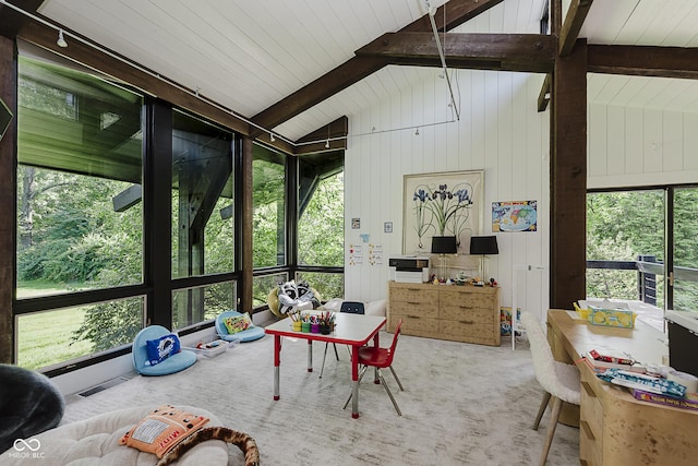 1616 W 116th St, Carmel, IN 46032 - sunroom / solarium with outdoor dining space and healthy amount of natural light