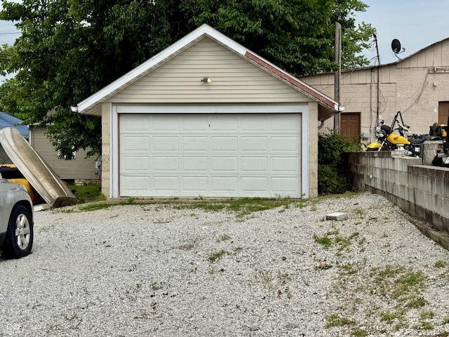 205 N Jackson St, Greencastle, IN 46135 - view of detached garage
