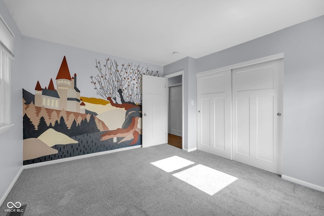 1231 N Graham Ave, Indianapolis, IN 46219 - unfurnished bedroom with carpet and a closet