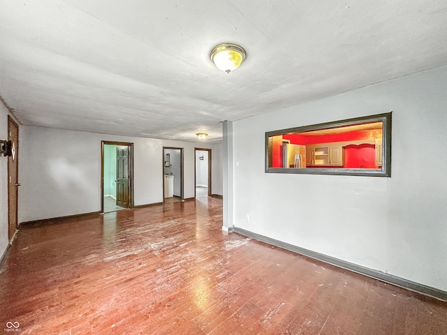 356 S 7th St, Frankfort, IN 46041 - spare room with baseboards and wood finished floors
