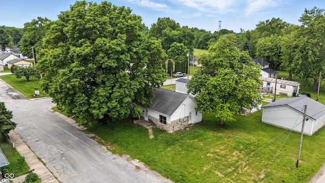 356 S 7th St, Frankfort, IN 46041 - bird's eye view