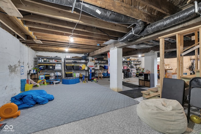 3101 N Washington Blvd, Indianapolis, IN 46205 - view of unfinished basement