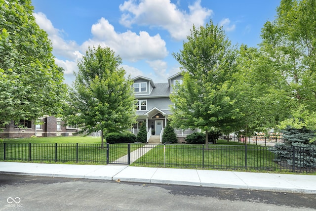 3101 N Washington Blvd, Indianapolis, IN 46205 - view of property hidden behind natural elements featuring a fenced front yard