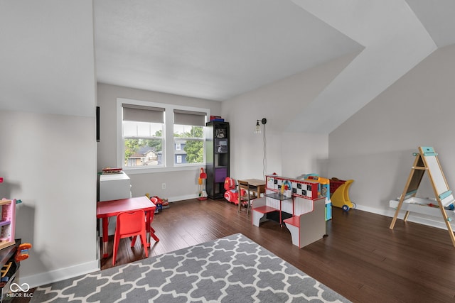 3101 N Washington Blvd, Indianapolis, IN 46205 - game room featuring hardwood / wood-style flooring and baseboards