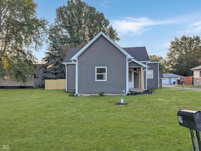 29 N State Road 29, Michigantown, IN 46057 - view of front of home featuring a front lawn and roof with shingles