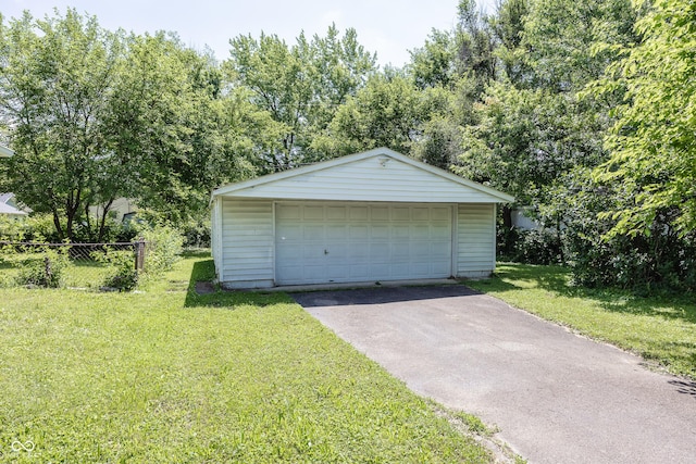 1217 S Ewing St, Indianapolis, IN 46203 - view of detached garage
