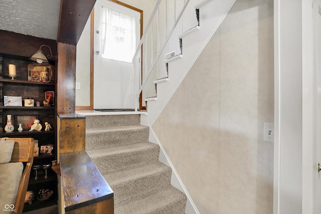 2777 S 600 E, Franklin, IN 46131 - stairs with carpet floors
