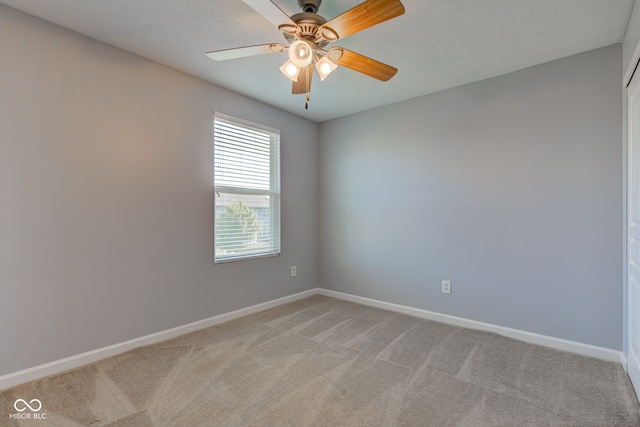 14620 Hinton Dr, Fishers, IN 46037 - unfurnished room with light carpet and a ceiling fan