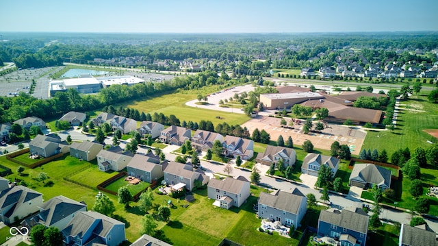 14620 Hinton Dr, Fishers, IN 46037 - aerial perspective of suburban area