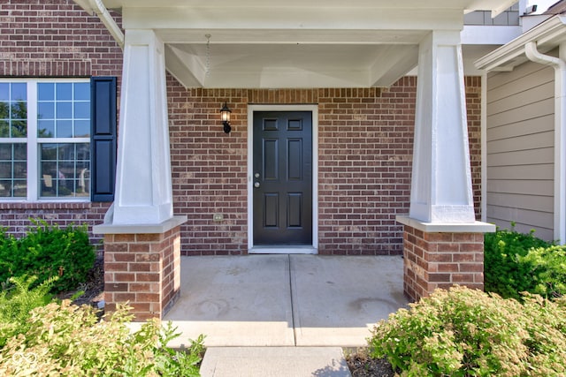14620 Hinton Dr, Fishers, IN 46037 - entrance to property with brick siding and covered porch