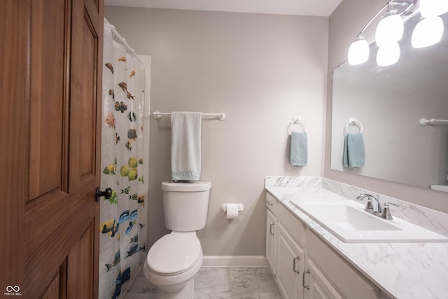 3711 Tara Ct, Carmel, IN 46074 - full bathroom featuring vanity and marble look tiles