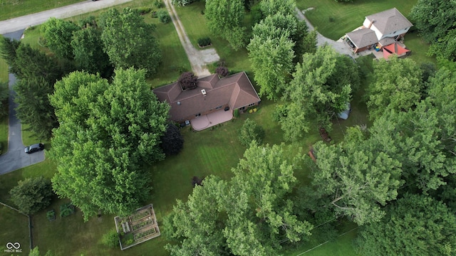 3711 Tara Ct, Carmel, IN 46074 - aerial view of property and surrounding area