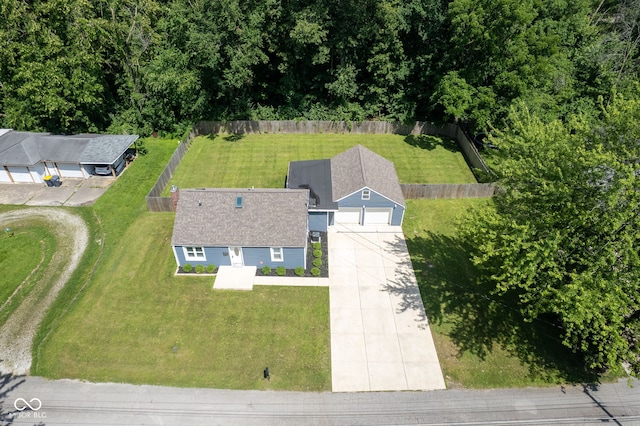 5902 Oak Ln, Anderson, IN 46013 - view from above of property