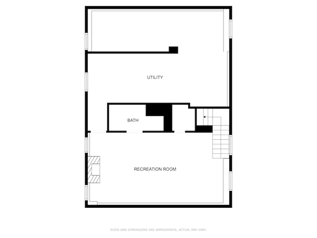 4155 Graceland Ave, Indianapolis, IN 46208 - view of floor plan / room layout