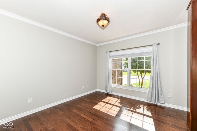 3050 Montgomery Blvd, Lapel, IN 46051 - empty room featuring wood finished floors and ornamental molding