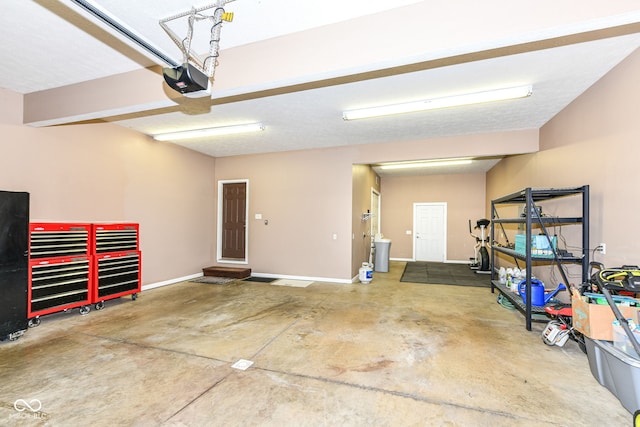 3050 Montgomery Blvd, Lapel, IN 46051 - garage with a garage door opener and baseboards