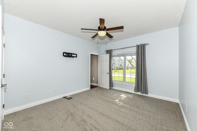 3050 Montgomery Blvd, Lapel, IN 46051 - carpeted empty room featuring ceiling fan and baseboards