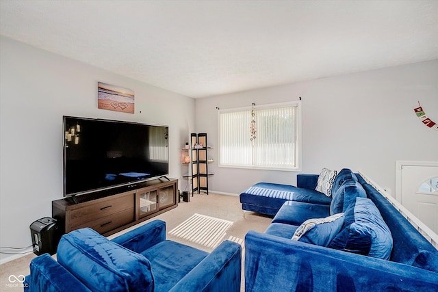 4020 Eisenhower Dr, Indianapolis, IN 46254 - carpeted living area with baseboards
