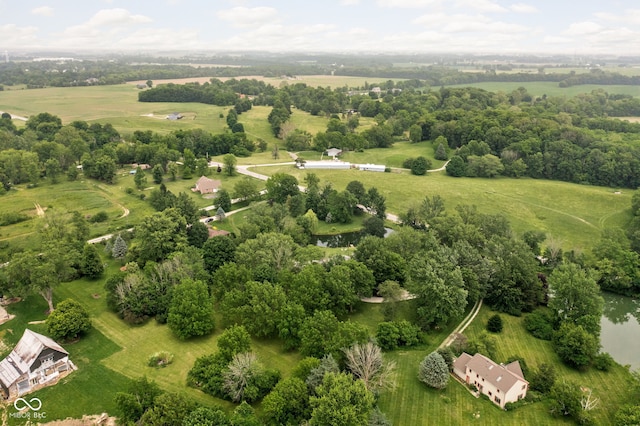 10198 N State Road 75, North Salem, IN 46165 - aerial view of sparsely populated area featuring a tree filled landscape