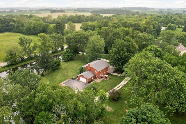 10198 N State Road 75, North Salem, IN 46165 - aerial view of sparsely populated area