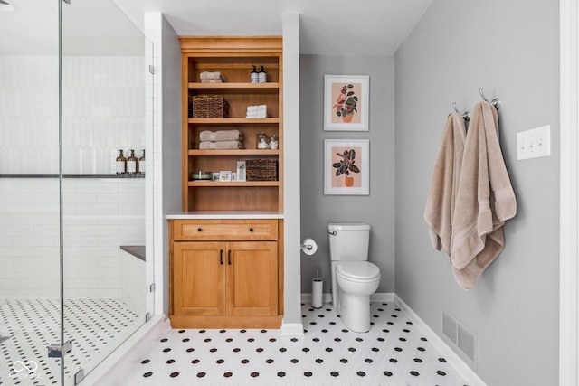 10198 N State Road 75, North Salem, IN 46165 - full bath featuring a stall shower and tile patterned floors