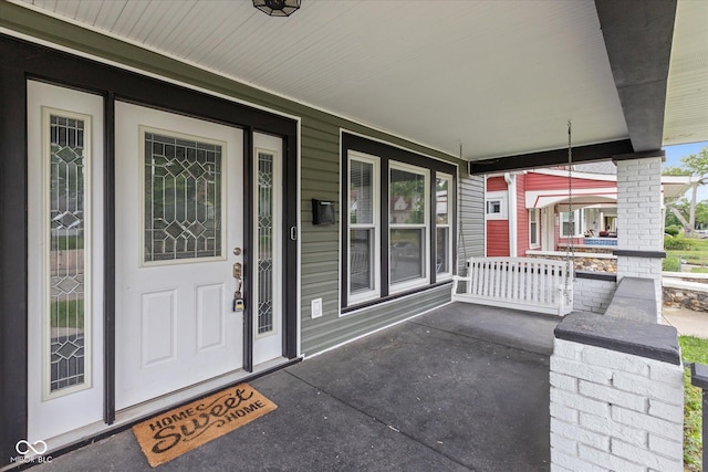 1141 W 35th St, Indianapolis, IN 46208 - property entrance featuring covered porch