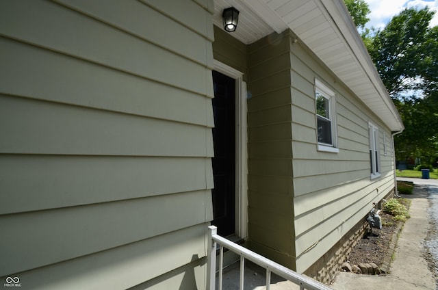 4930 Primrose Ave N, Indianapolis, IN 46205 - exterior view of gas meter